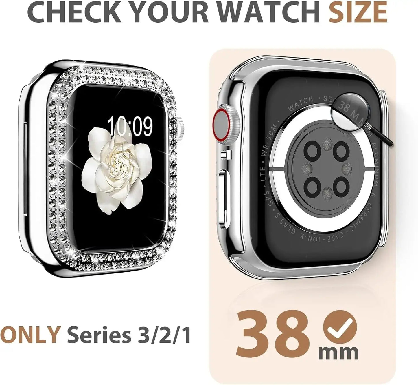 Hoochie Couture Bling Apple Watch Case – Sparkle, Shine & Protect Your Time Hoochie Couture Boutique