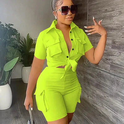 Hoochie Couture Streetwear Two-Piece Set – bold women’s matching outfit featuring an oversized graphic top and coordinating shorts or pants, perfect for edgy street style, casual wear, or festival fashion