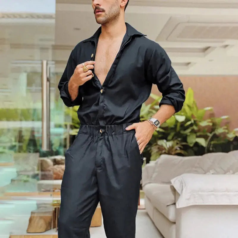 Hoochie Daddy Utility Jumpsuit – Oversized Cargo Drip with Effortless Swagger My Store