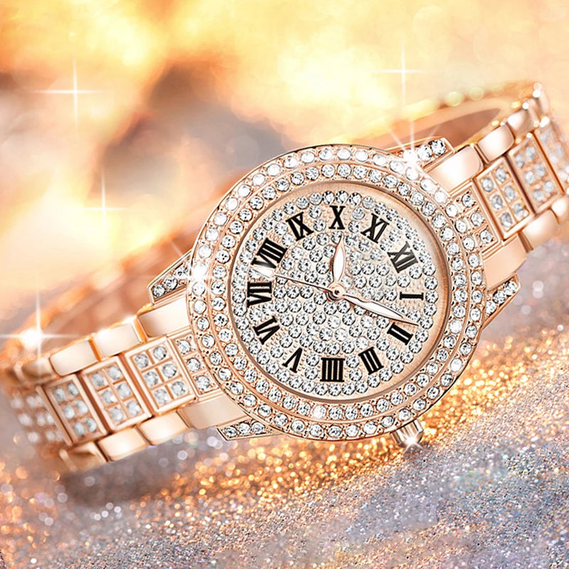 Hoochie Couture All-Star Women's Quartz Watch – Sparkle, Elegance & Everyday Luxury