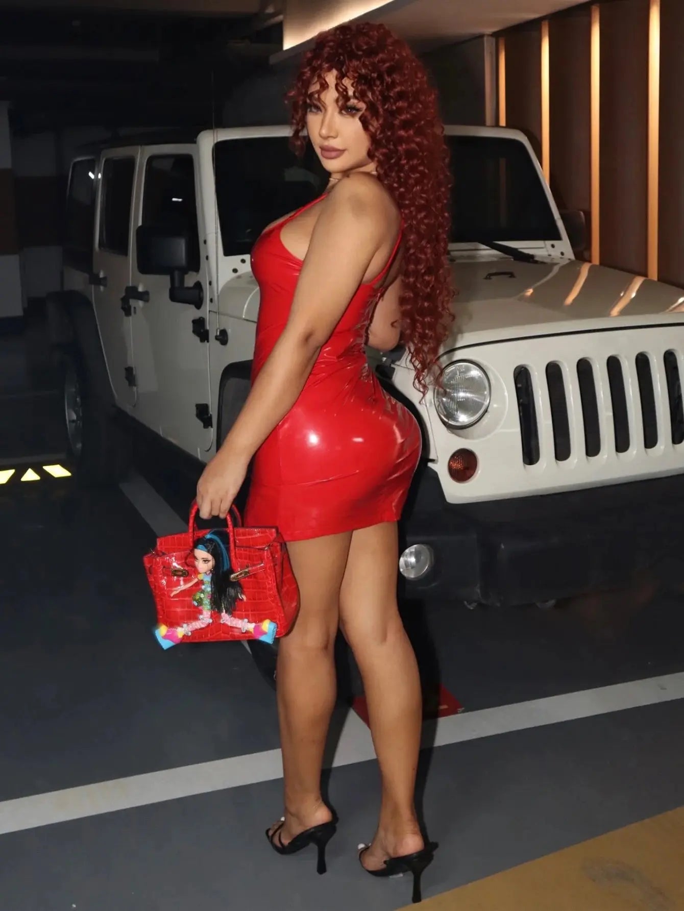 Hoochie Couture PU Leather Bodycon Mini Dress – Sleek, Sexy & Party-Ready Hoochie Couture Boutique