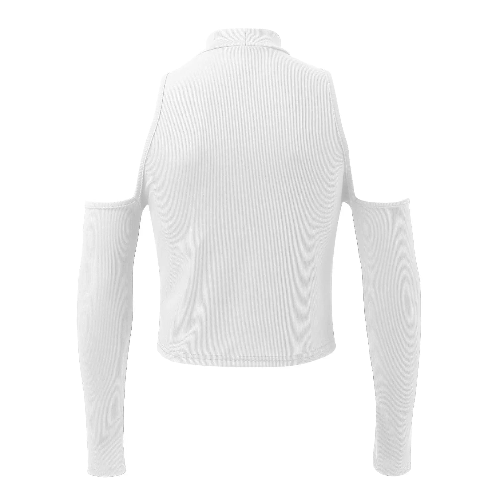 Hoochie Daddy Hollow-Out Off-Shoulder Turtleneck – Bold, Sexy & Streetwear Approved My Store