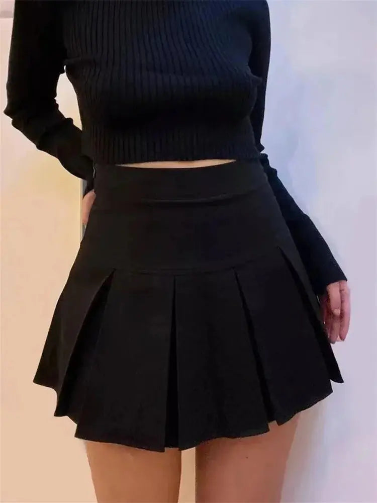 Hoochie Couture Vintage Pleated Mini Skirt – Kawaii Meets Street Chic Hoochie Couture Boutique