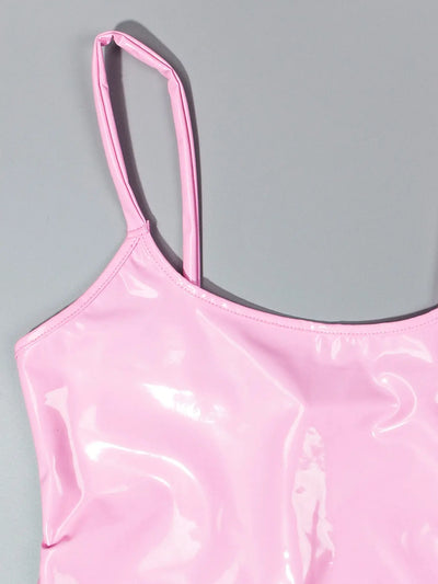 Hoochie Couture PU Leather Bodycon Mini Dress – Sleek, Sexy & Party-Ready Hoochie Couture Boutique