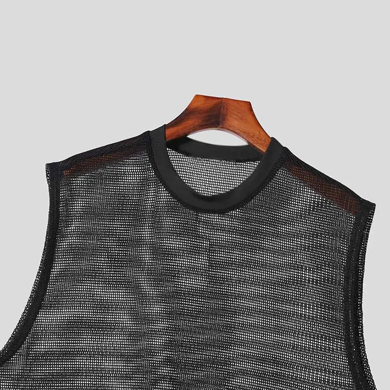 Hoochie Daddy Luxury Knit Mesh Tank – The Ultimate Summer Flex My Store