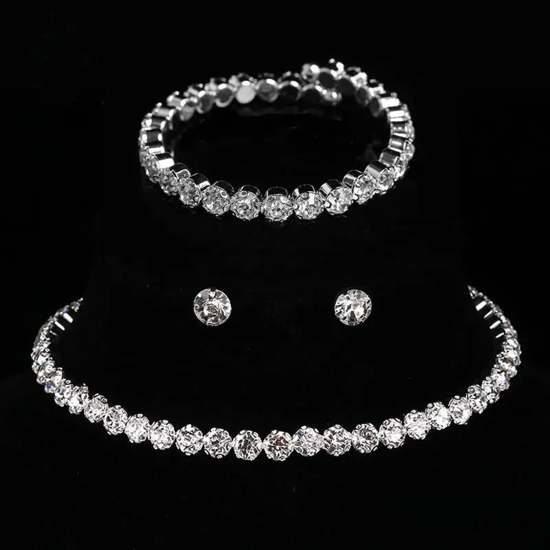 Hoochie Couture Luxury Crystal Jewelry Set – Elegance That Shines at Every Occasion Hoochie Couture Boutique