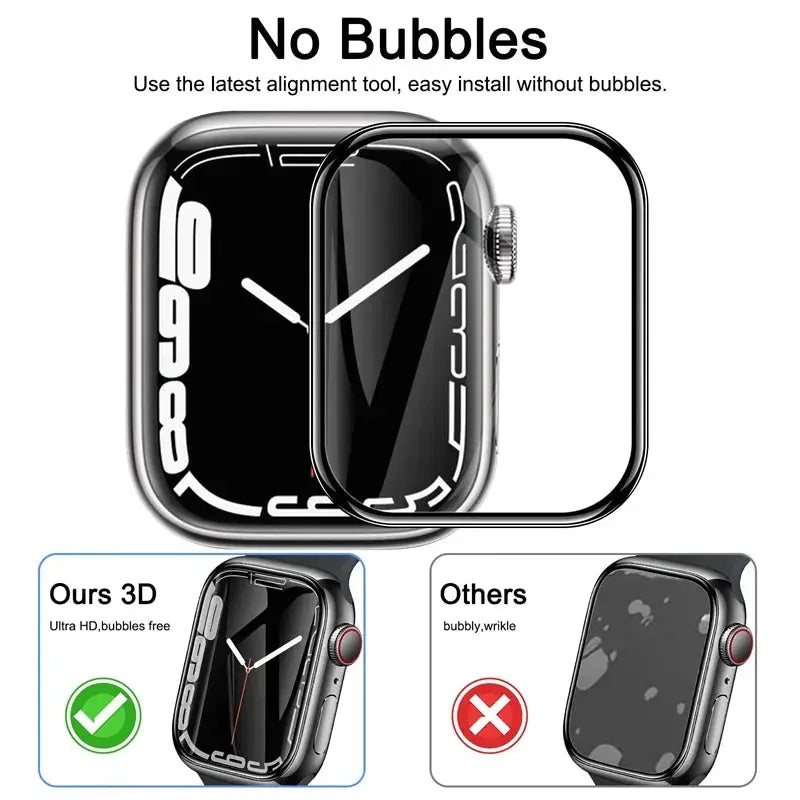 Hoochie Couture 3D Screen Protector – Ultimate Protection for Your Apple Watch Hoochie Couture Boutique