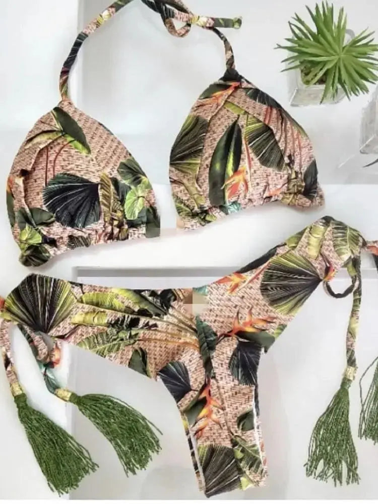 Hoochie Couture Push-Up Bikini Set – Beachside Sexy with Sporty Spice Vibe Hoochie Couture Boutique