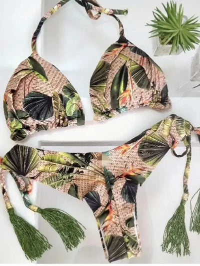 Hoochie Couture Push-Up Bikini Set – Beachside Sexy with Sporty Spice Vibe Hoochie Couture Boutique
