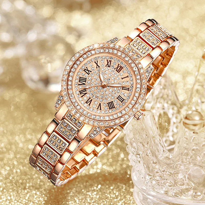 Hoochie Couture All-Star Women's Quartz Watch – Sparkle, Elegance & Everyday Luxury