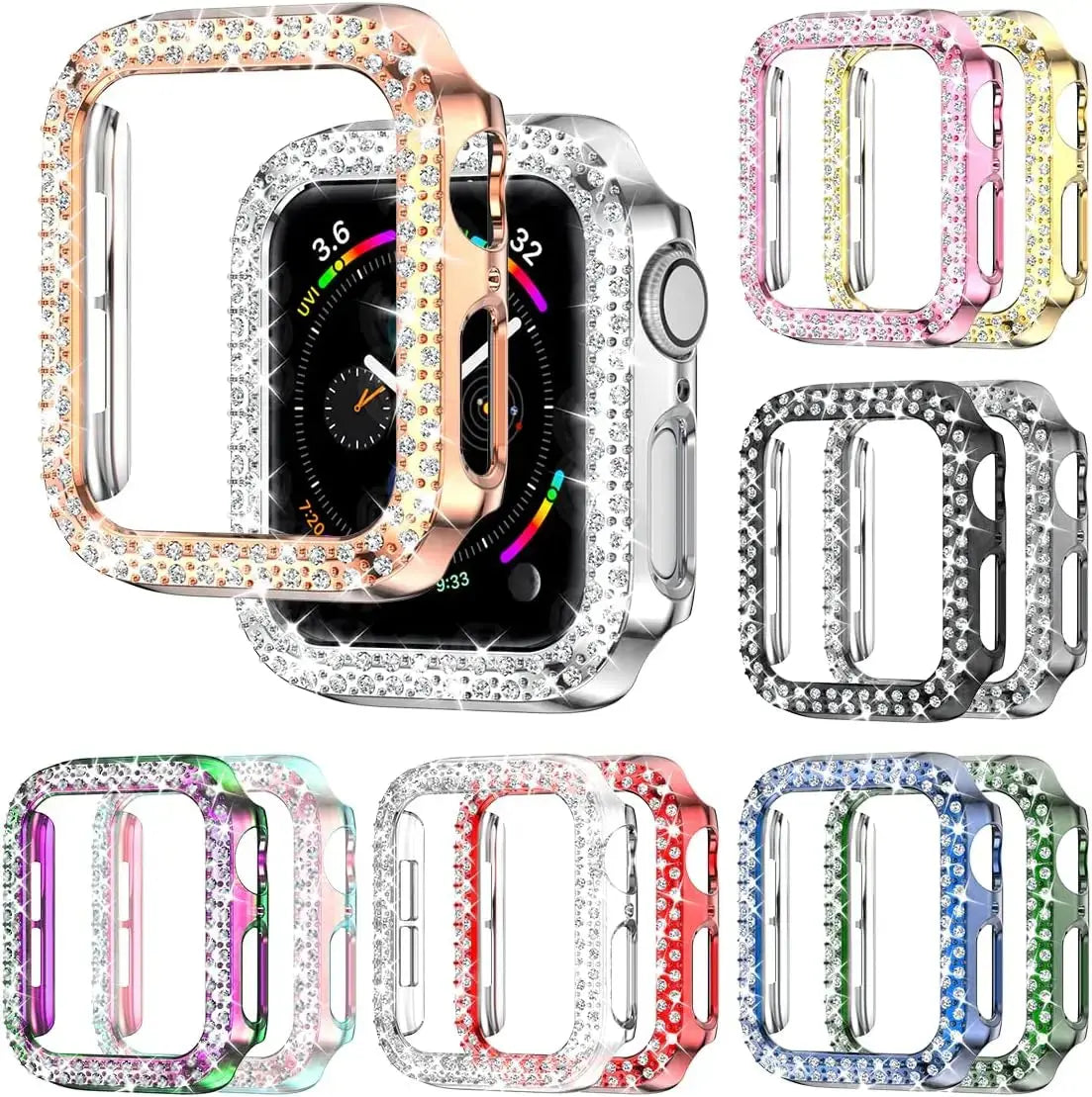 Hoochie Couture Bling Apple Watch Case – Sparkle, Shine & Protect Your Time Hoochie Couture Boutique