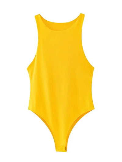 Hoochie Couture Solid Bodycon Bodysuit – Sleek, Sexy & Summer-Ready Hoochie Couture Boutique